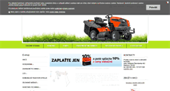 Desktop Screenshot of lesyzahrady.cz